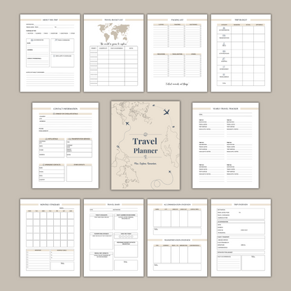 Printable Travel Planner